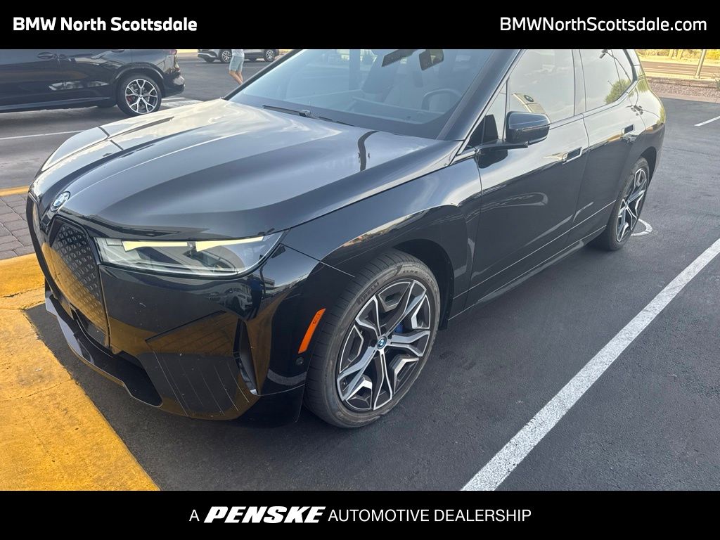Black Sapphire Metallic 2024 BMW iX SUV / Crossover All-Wheel Drive Automatic
