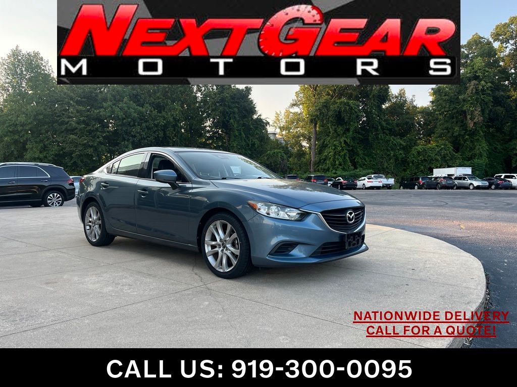 Blue Reflex Mica 2017 Mazda MAZDA6 Sedan Front-Wheel Drive 6-Speed Automatic