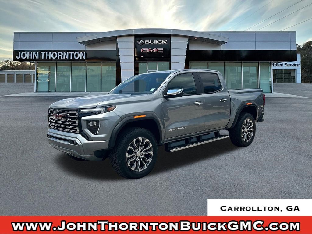 Sterling Metallic 2026 GMC Canyon Denali Crew Cab 4WD Pickup Truck Four-Wheel Drive 8-Speed Automatic