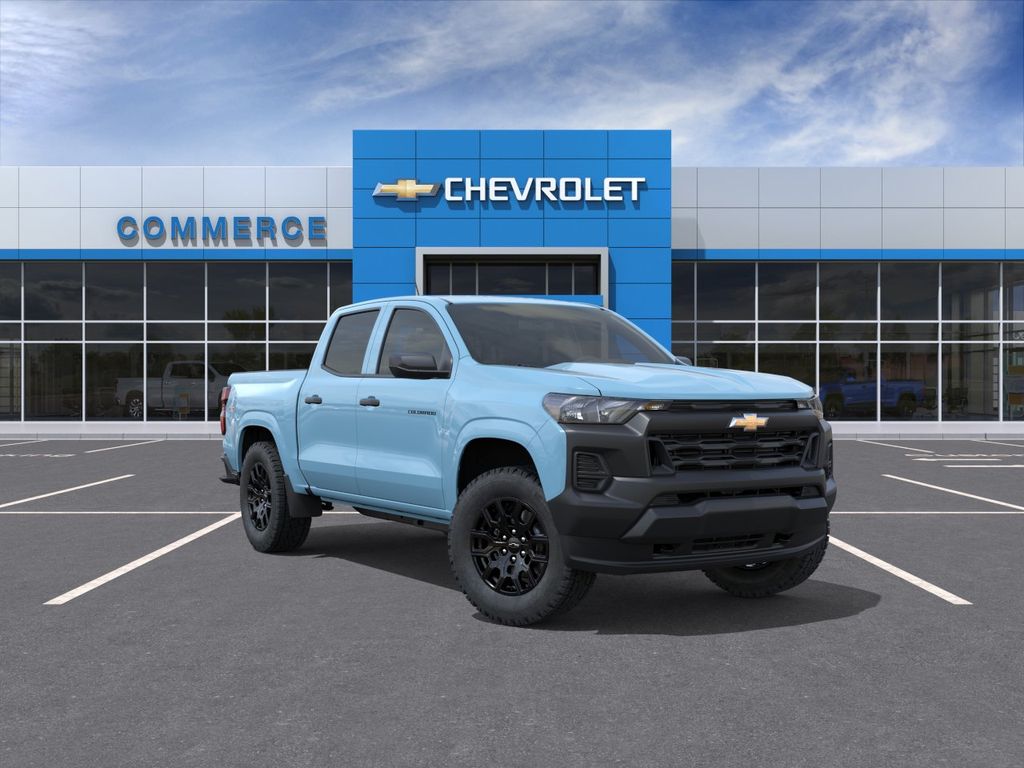 Snowdrift Metallic 2026 Chevrolet Colorado Pickup Truck Four-Wheel Drive 8-Speed Automatic