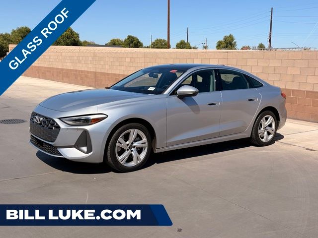 Florett Silver Metallic 2025 Audi A5 Sedan All-Wheel Drive 7-Speed Automatic