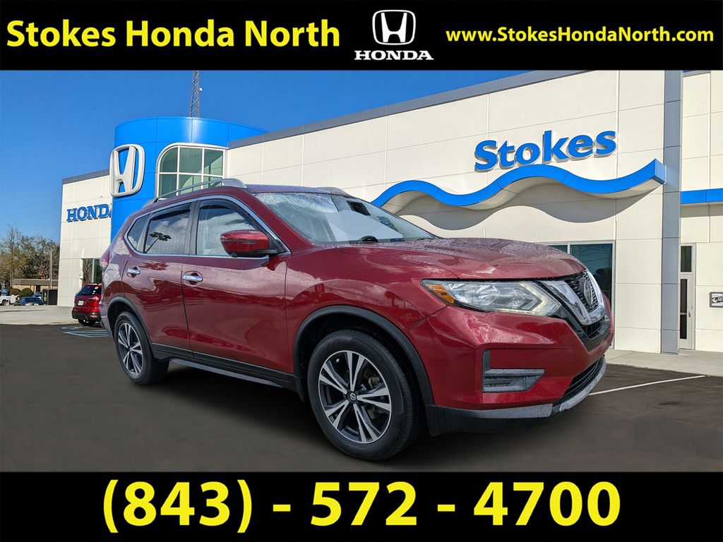 2020 Nissan Rogue SV Red at Mazda of Columbia