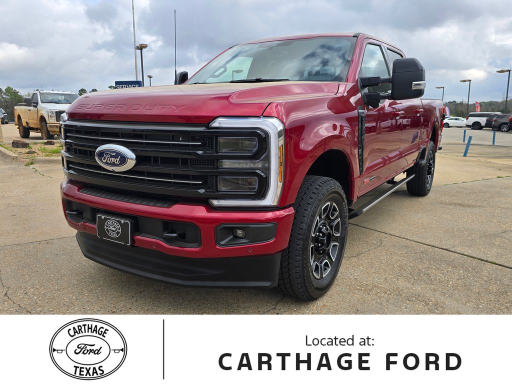 Ruby Red Metallic Tinted Clearcoat 2026 Ford F-250 Super Duty Pickup Truck Four-Wheel Drive Automatic