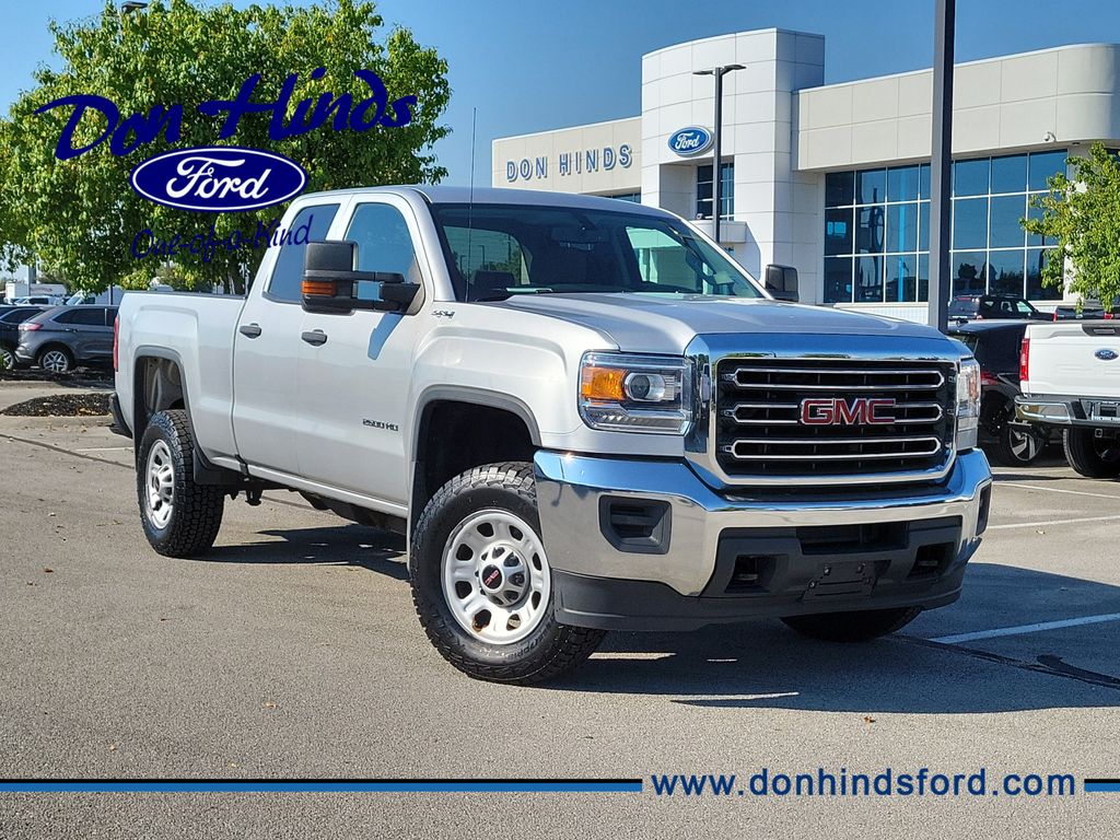 Quicksilver Metallic 2019 GMC Sierra 2500HD Pickup Truck Four-Wheel Drive 6-Speed Automatic Overdrive