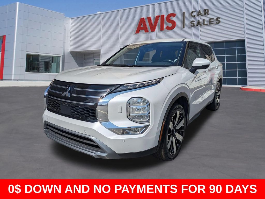 White Diamond 2025 Mitsubishi Outlander SE FWD SUV / Crossover Front-Wheel Drive Continuously Variable Transmission