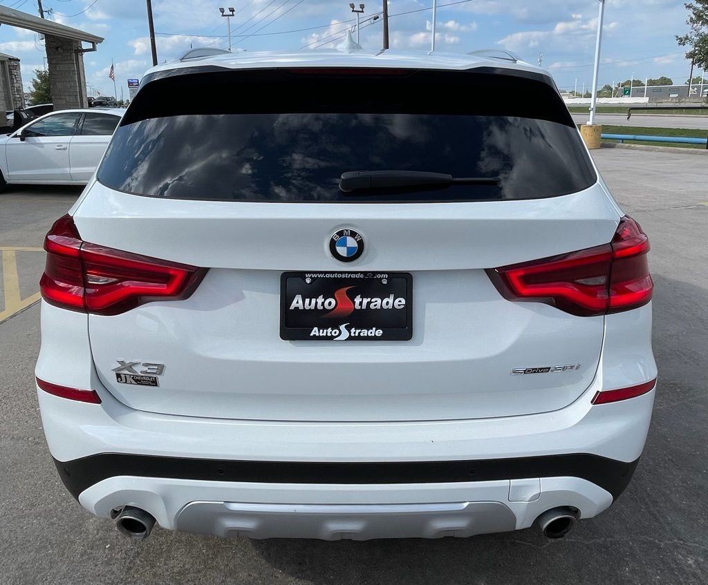 2021 BMW X3 sDrive30i White at DeMontrond Mazda