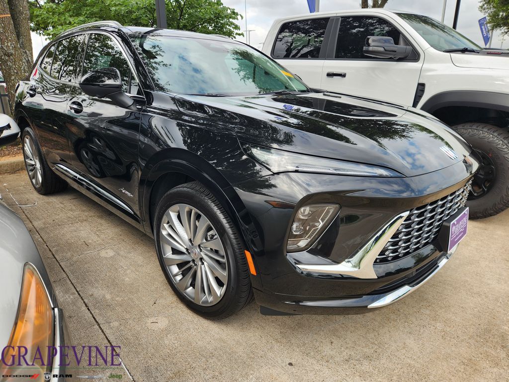 Black (Ebony Twilight Metallic) 2025 Buick Envision SUV / Crossover All-Wheel Drive 9-Speed Automatic