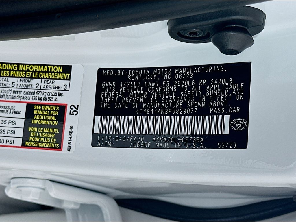 2023 Toyota Camry SE 30