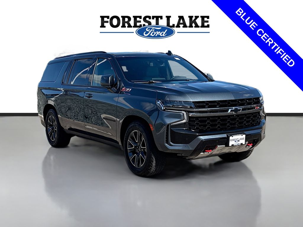 Shadow Gray Metallic 2021 Chevrolet Suburban SUV / Crossover Four-Wheel Drive Automatic