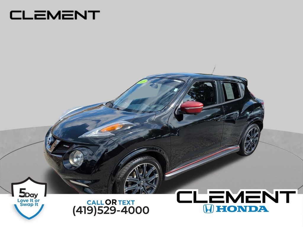 Super Black 2015 Nissan Juke SUV / Crossover All-Wheel Drive Continuously Variable Transmission