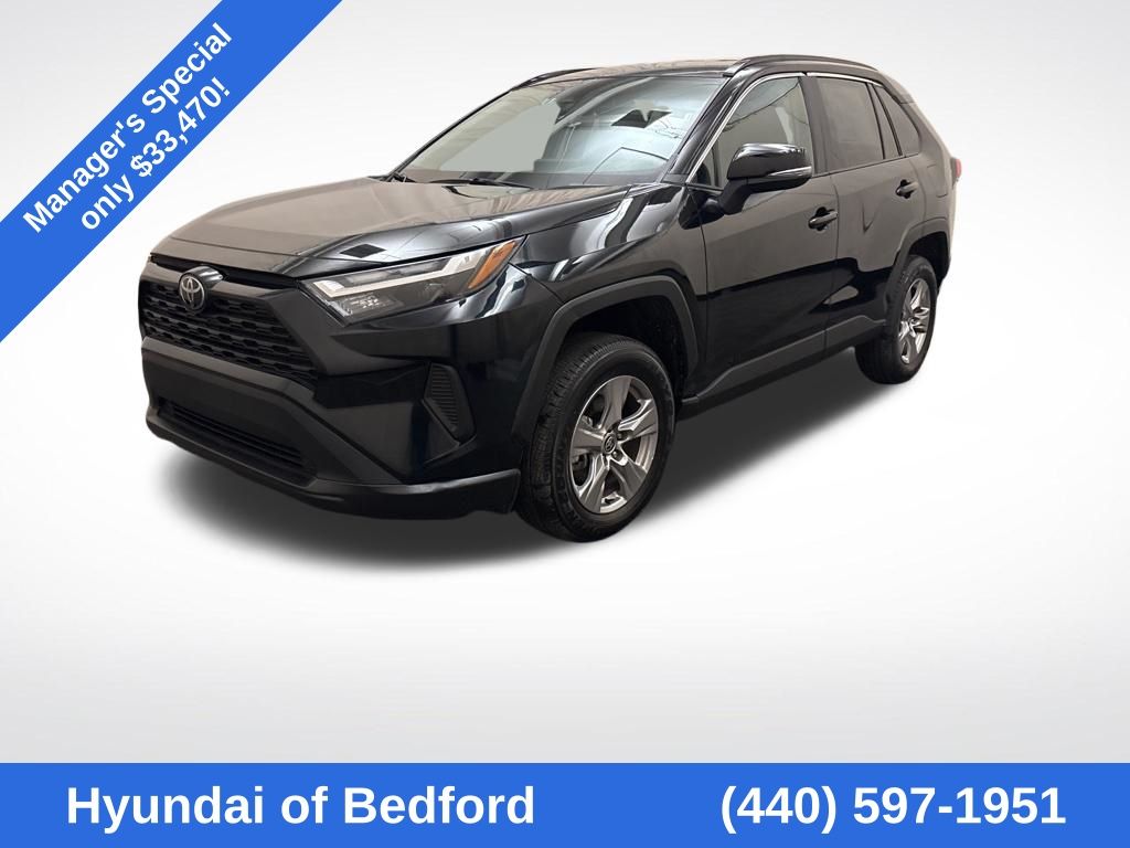 Midnight Black Metallic 2025 Toyota RAV4 XLE AWD SUV / Crossover All-Wheel Drive 8-Speed Automatic