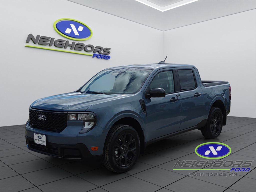 Blue (Azure Gray Metallic Tri-Coat) 2026 Ford Maverick Pickup Truck All-Wheel Drive 8-Speed Automatic