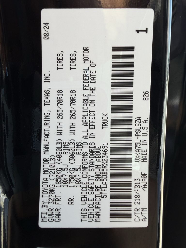 Used 2024 Toyota Tundra Truck