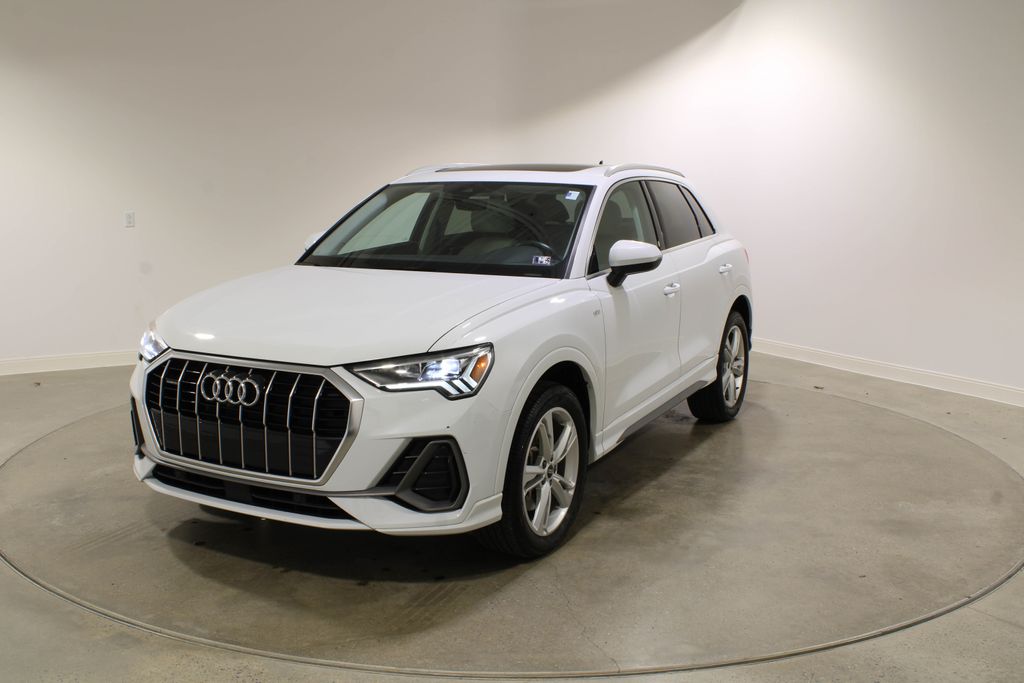 Glacier White Metallic 2023 Audi Q3 quattro Premium Plus S Line 45 TFSI SUV / Crossover All-Wheel Drive 8-Speed Automatic