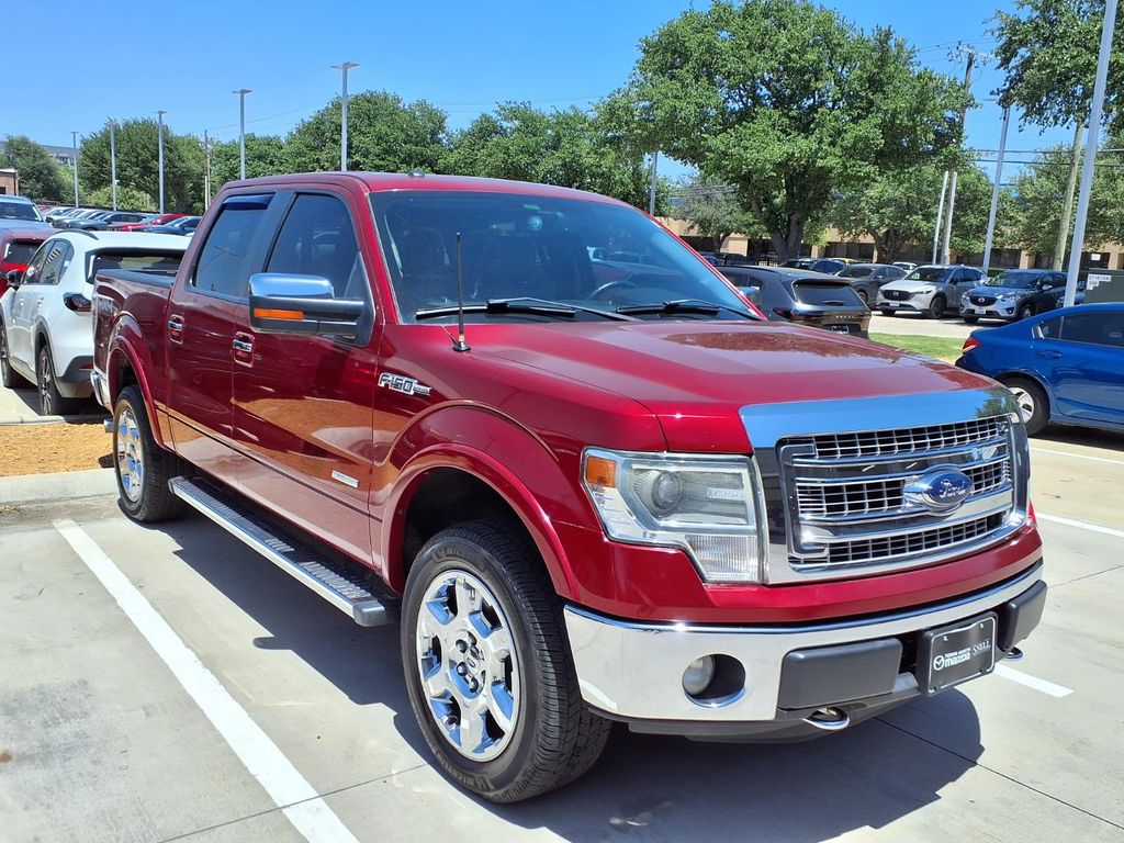 Ruby Red Metallic 2013 Ford F-150 Pickup Truck Four-Wheel Drive 6-Speed Automatic