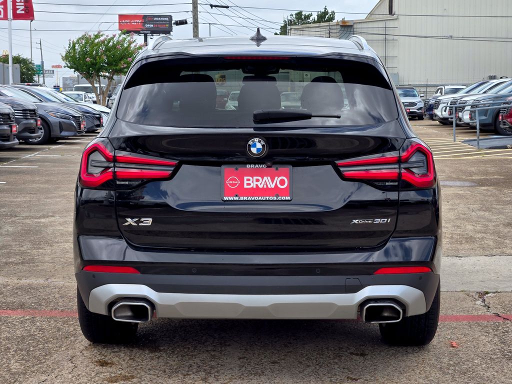 2022 BMW X3 xDrive30i Black at Parkway Family Mazda