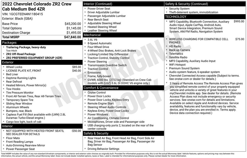Used 2022 Chevrolet Colorado Truck