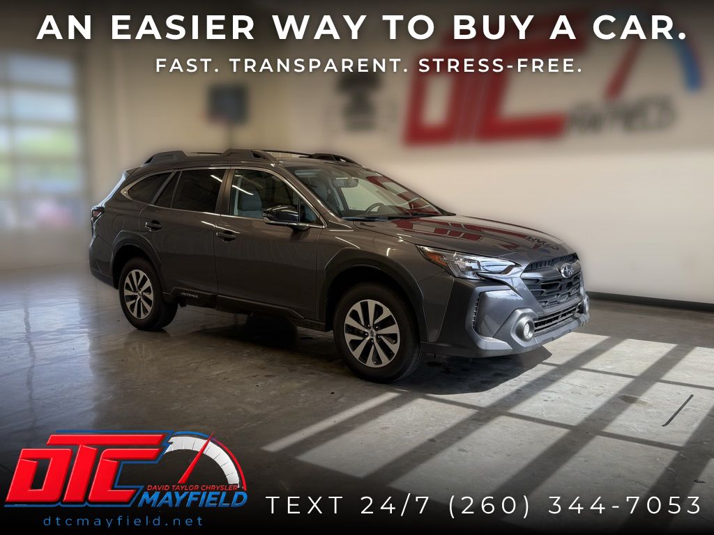 Magnetite Gray Metallic 2024 Subaru Outback Premium AWD SUV / Crossover All-Wheel Drive Continuously Variable Transmission