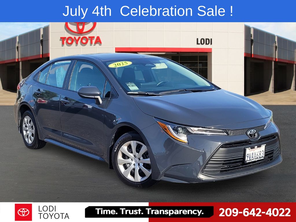 Underground 2025 Toyota Corolla Sedan Front-Wheel Drive Continuously Variable Transmission