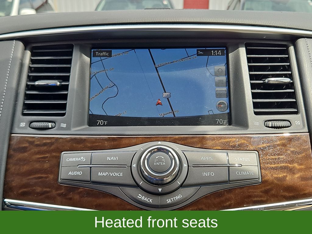 2019 Nissan Armada SL Premium w/ Nav Sunroof & 3rd Row Blue at Bob Mills Chevrolet