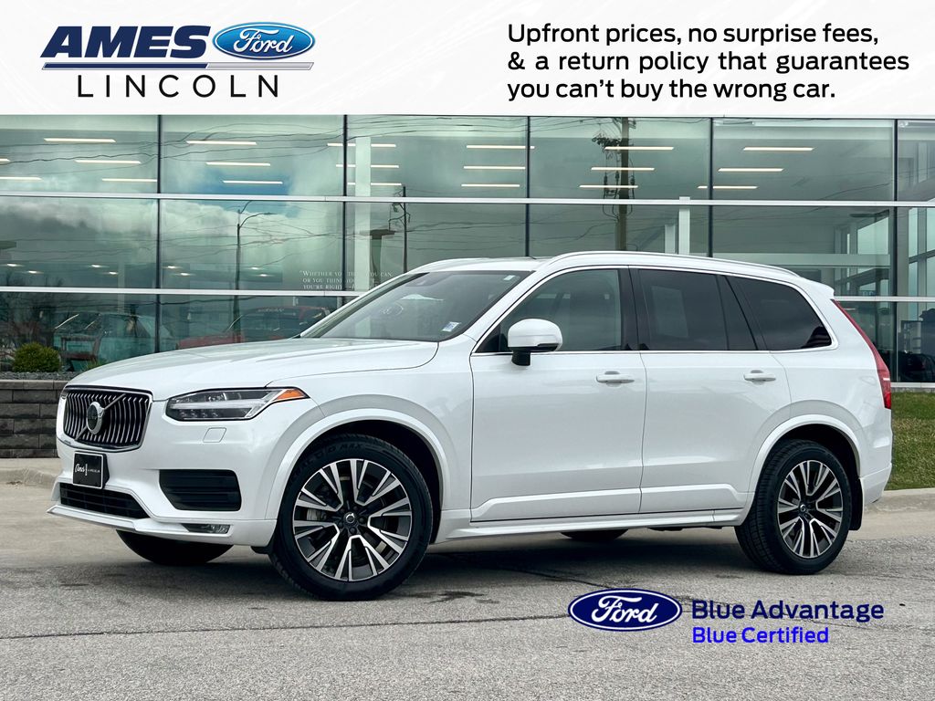 Crystal White 2021 Volvo XC90 T5 Momentum AWD SUV / Crossover All-Wheel Drive Automatic