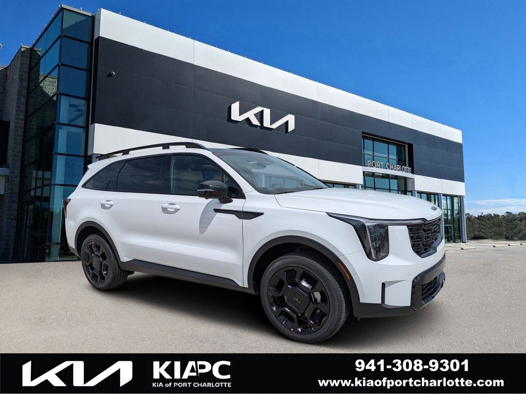 GLACIAL WHT 2026 Kia Sorento X-Line SX Prestige AWD SUV / Crossover All-Wheel Drive 8-Speed Dual Clutch