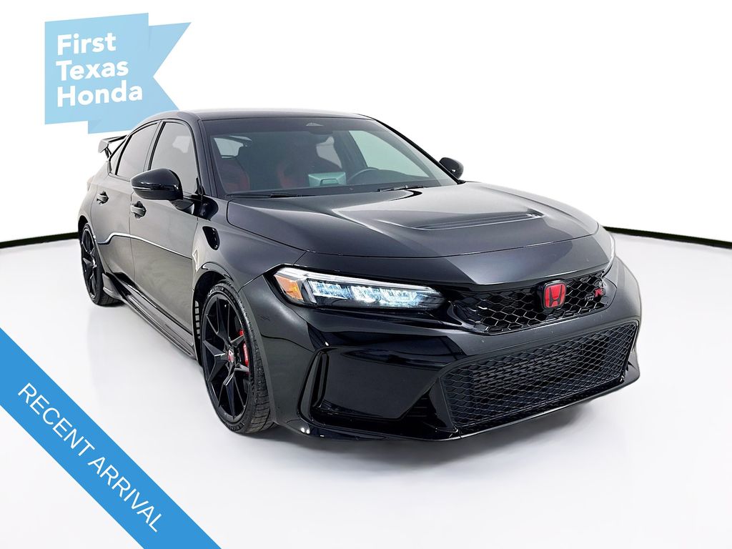 Black 2025 Honda Civic Type R FWD Hatchback Front-Wheel Drive 6-Speed Manual