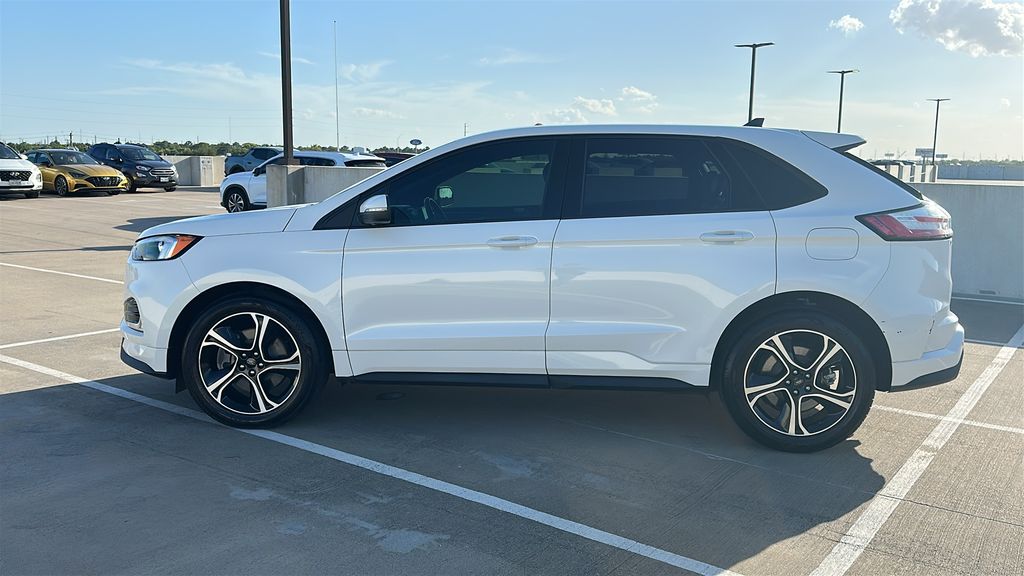 2023 Ford Edge ST White at North Houston Mitsubishi