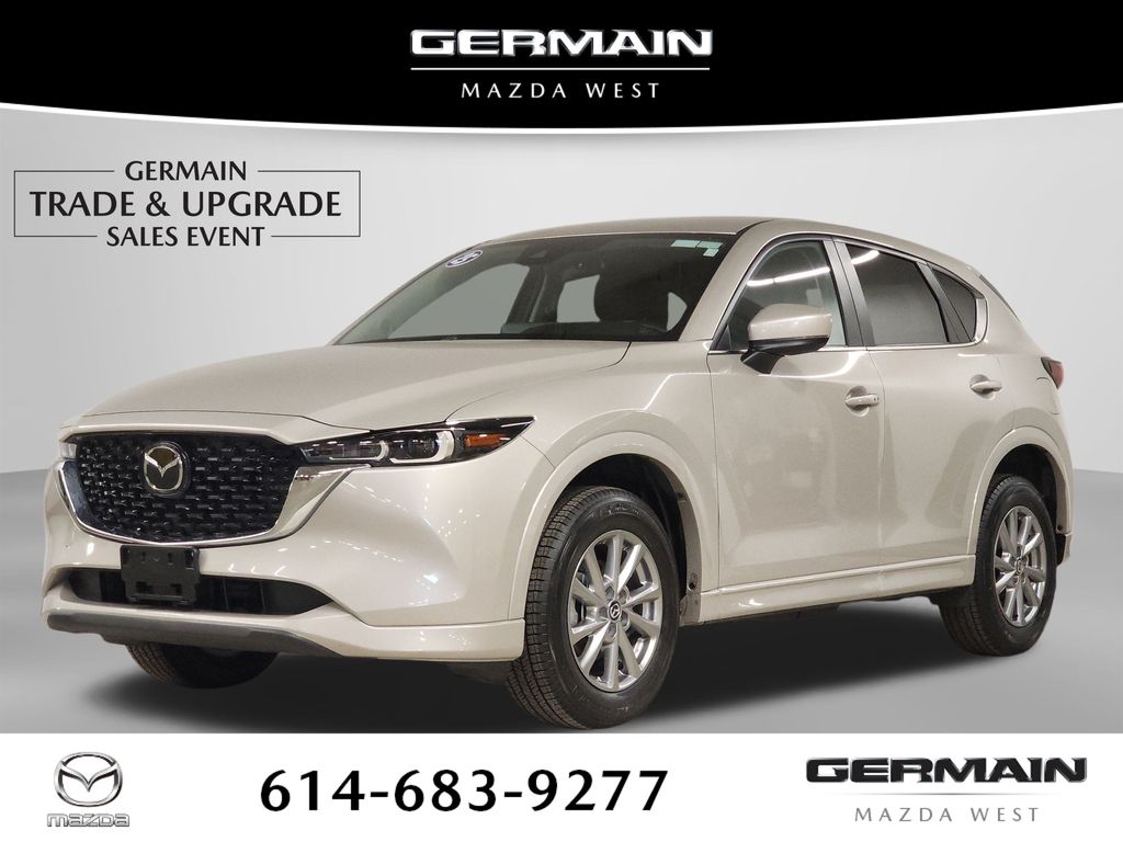 Gray (Platinum Quartz Metallic) 2025 Mazda CX-5 2.5 S Select AWD SUV / Crossover All-Wheel Drive 6-Speed Automatic