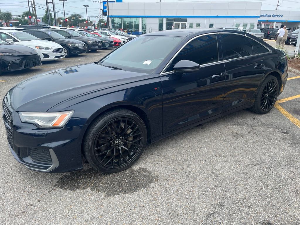 Firmament Blue Metallic 2020 Audi A6 Sedan All-Wheel Drive 7-Speed Automatic