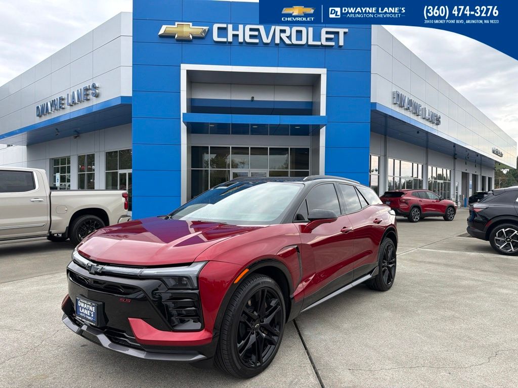 Radiant Red Tintcoat 2025 Chevrolet Blazer EV SUV / Crossover All-Wheel Drive 1-Speed Automatic
