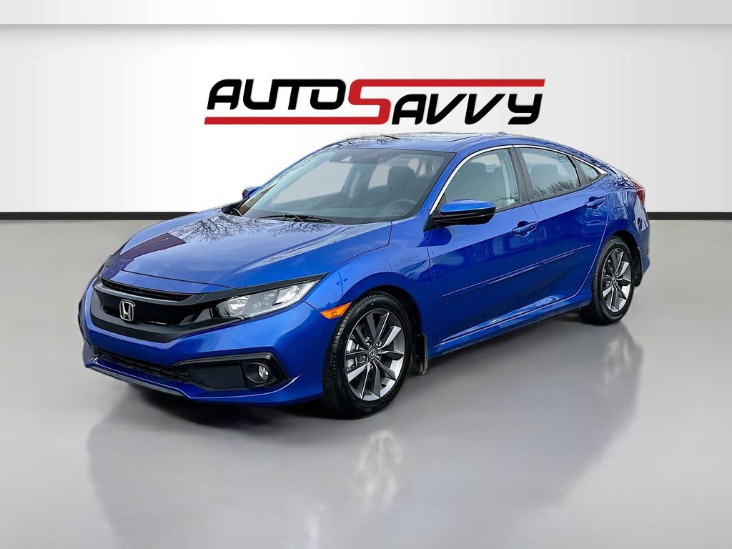 Used 2021 Black Metallic Honda EX image 3