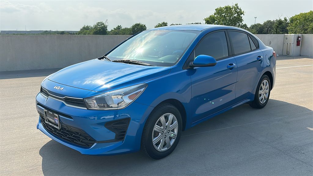 2022 Kia Rio S Blue at Bayway Chrysler Dodge Jeep Ram