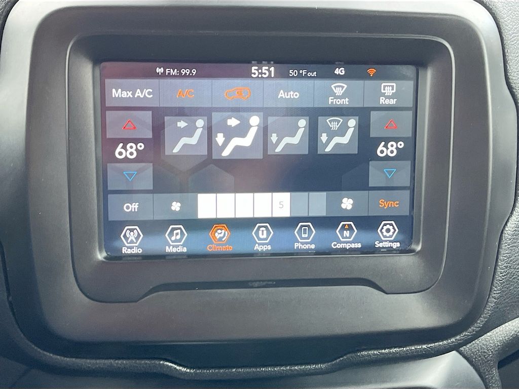 Used 2021 Blue Jeep Latitude image 16