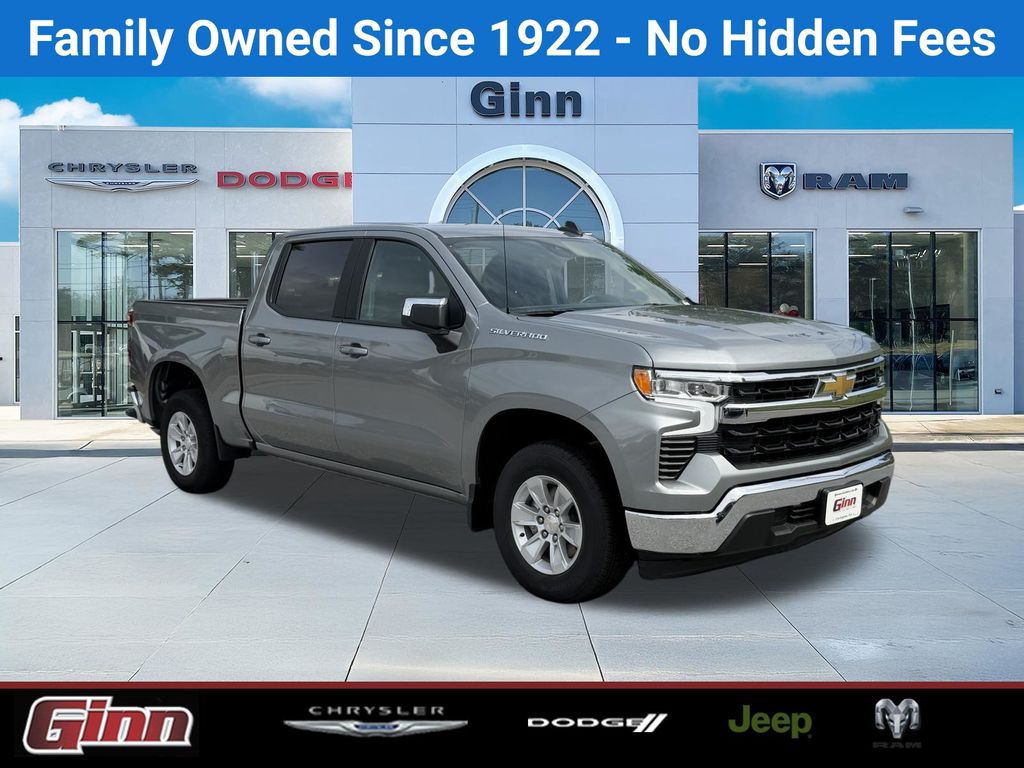 Sterling Gray Metallic 2025 Chevrolet Silverado 1500 Pickup Truck 4X2 Automatic