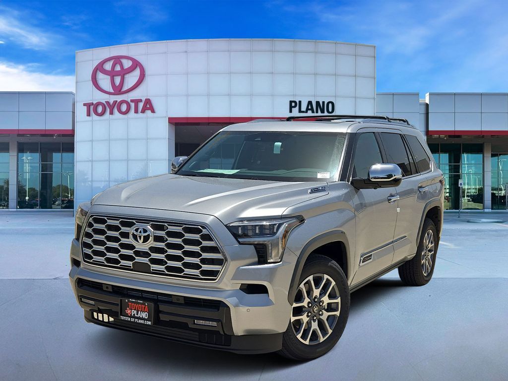 Silver 2026 Toyota Sequoia SUV / Crossover Four-Wheel Drive Automatic