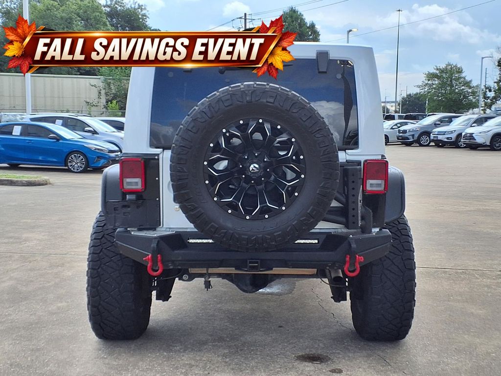 2013 Jeep Wrangler Unlimited Sahara White at Emmons Autoplex