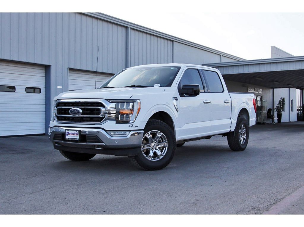 Oxford White 2021 Ford F-150 Pickup Truck Four-Wheel Drive Automatic