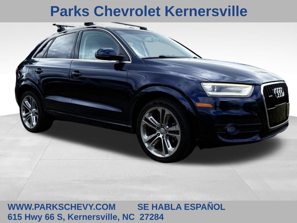 Cobalt Blue Metallic 2015 Audi Q3 SUV / Crossover All-Wheel Drive 6-Speed Automatic