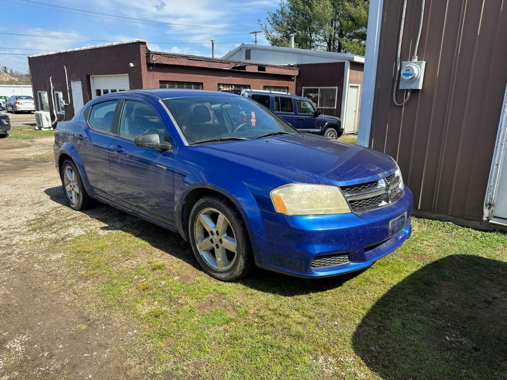 Blue Streak Pearlcoat 2012 Dodge Avenger SE FWD Sedan Front-Wheel Drive 4-Speed Automatic