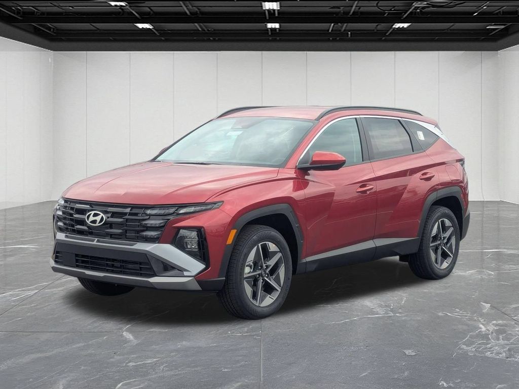 Ultimate Red 2026 Hyundai Tucson SUV / Crossover All-Wheel Drive 8-Speed Automatic