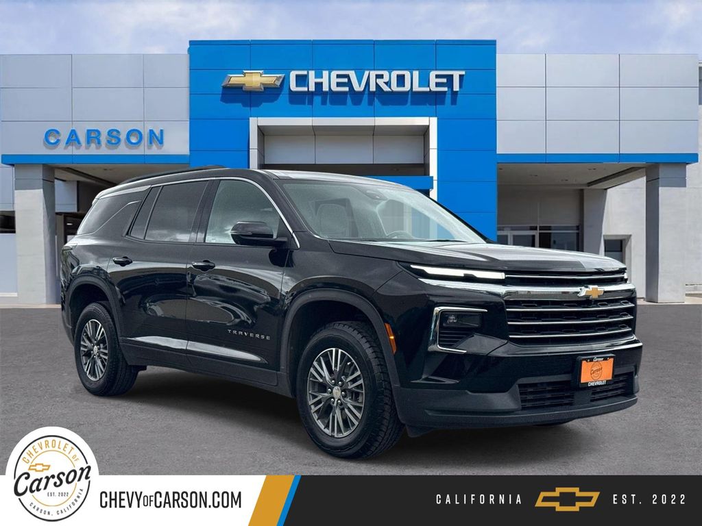 Black Metallic 2024 Chevrolet Traverse LT FWD SUV / Crossover Front-Wheel Drive 8-Speed Automatic