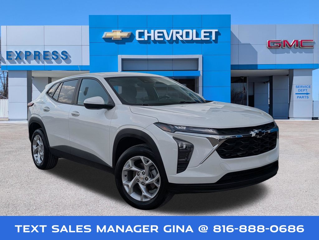 Summit White 2025 Chevrolet Trax SUV / Crossover Front-Wheel Drive 6-Speed Automatic