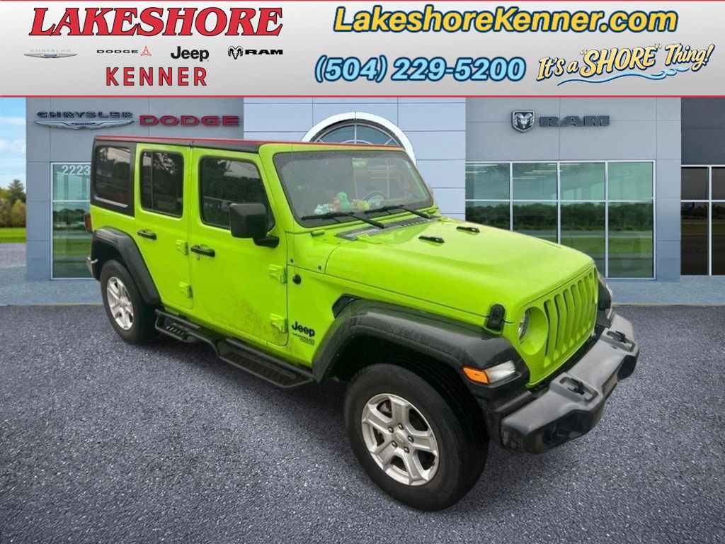 Limited Edition Gecko Clear Coat 2021 Jeep Wrangler SUV / Crossover Four-Wheel Drive 8-Speed Automatic