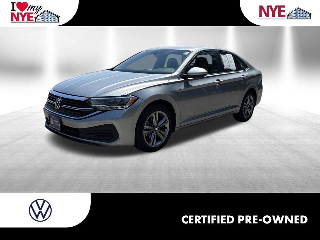 Pyrite Silver Metallic 2024 Volkswagen Jetta Sedan Front-Wheel Drive 8-Speed Automatic