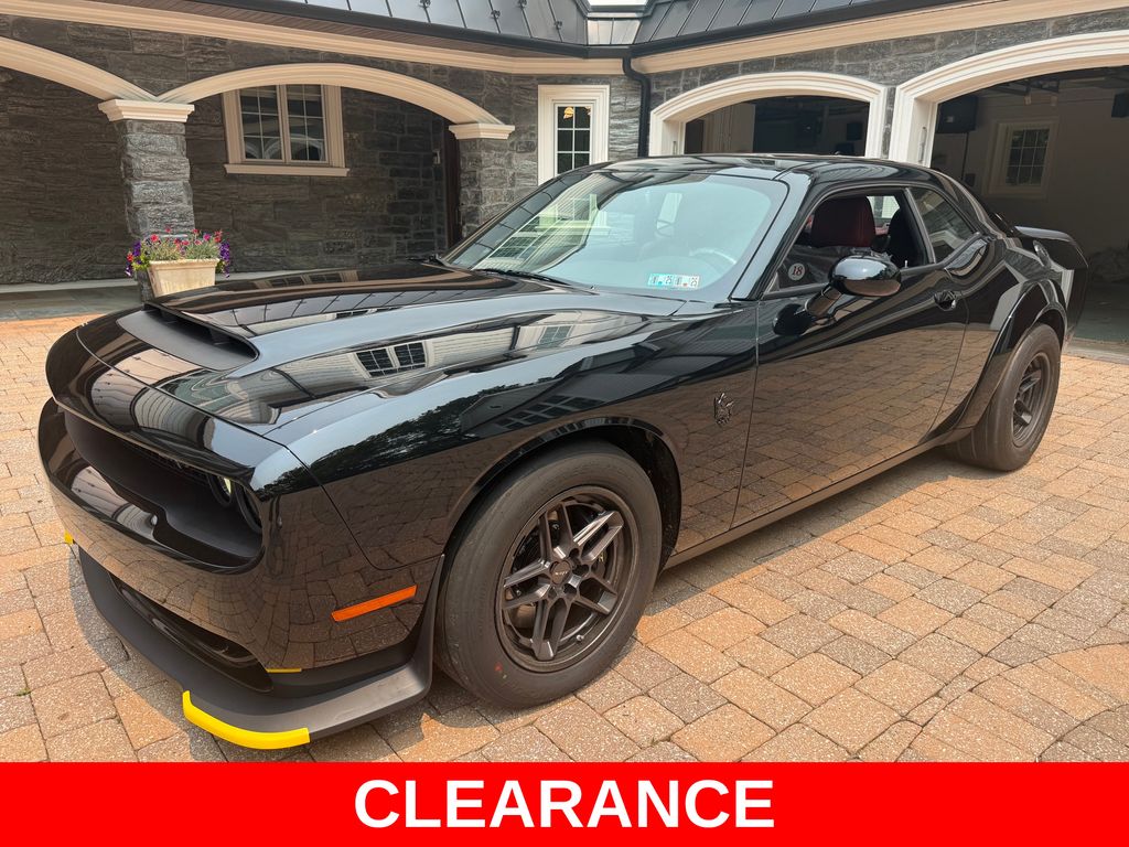 Pitch Black Clearcoat 2023 Dodge Challenger Coupe Rear-Wheel Drive 8-Speed Automatic