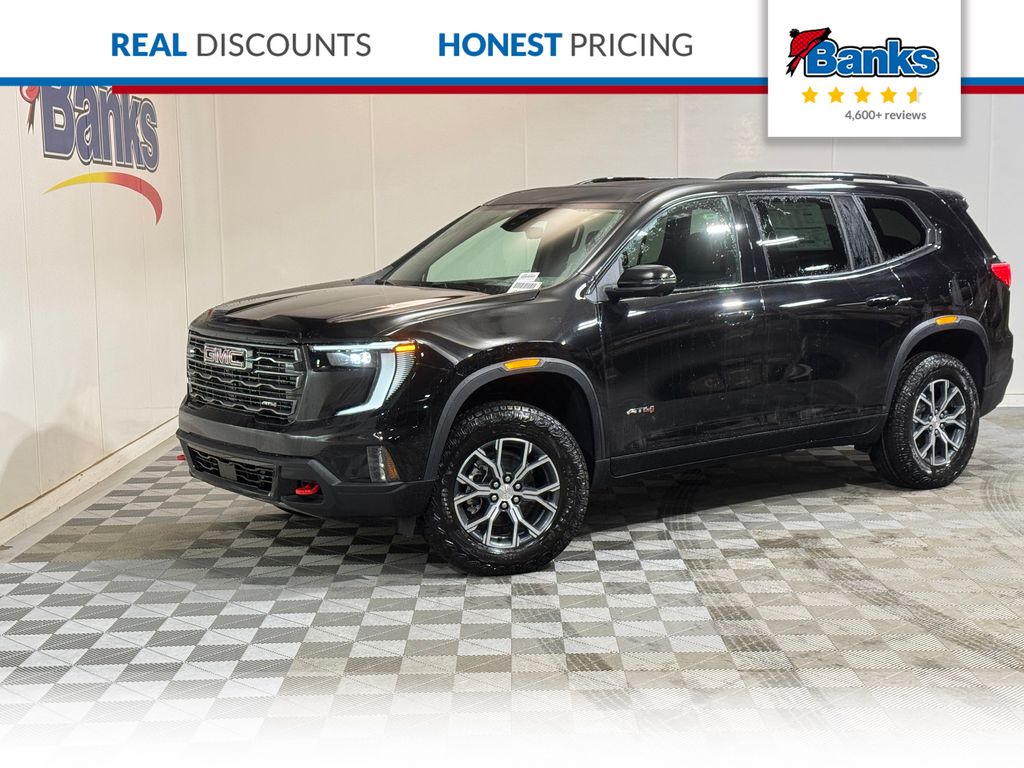 Black (Ebony Twilight Metallic) 2026 GMC Acadia SUV / Crossover Four-Wheel Drive 8-Speed Automatic
