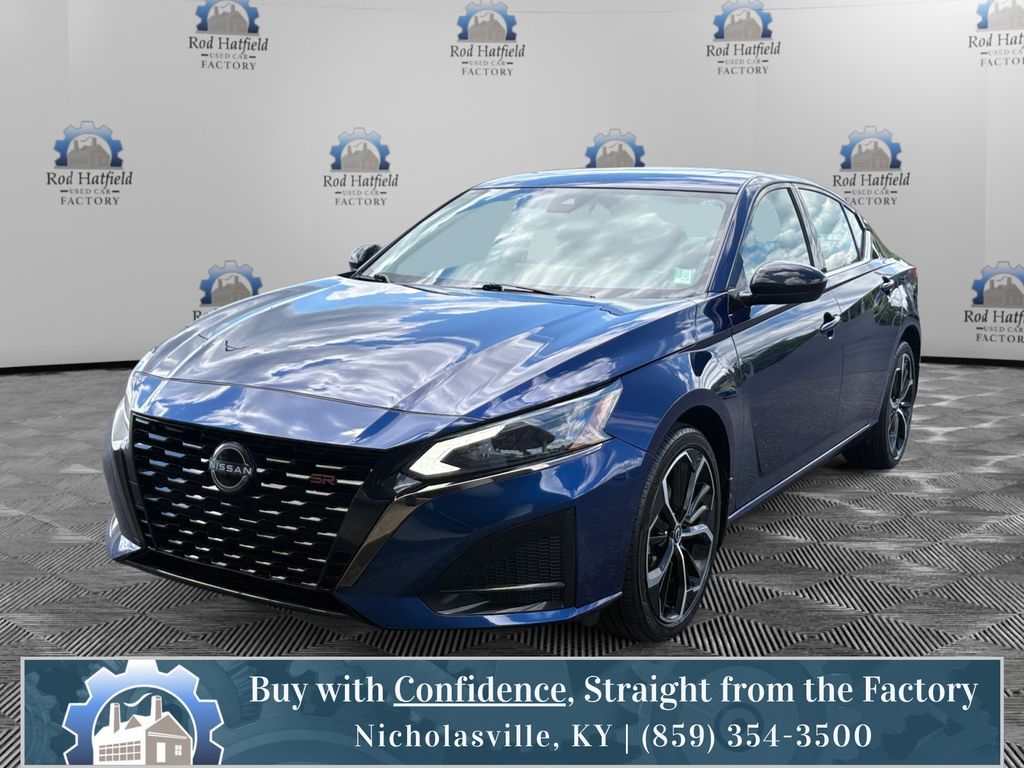 Deep Blue Pearl 2024 Nissan Altima Sedan All-Wheel Drive Continuously Variable Transmission