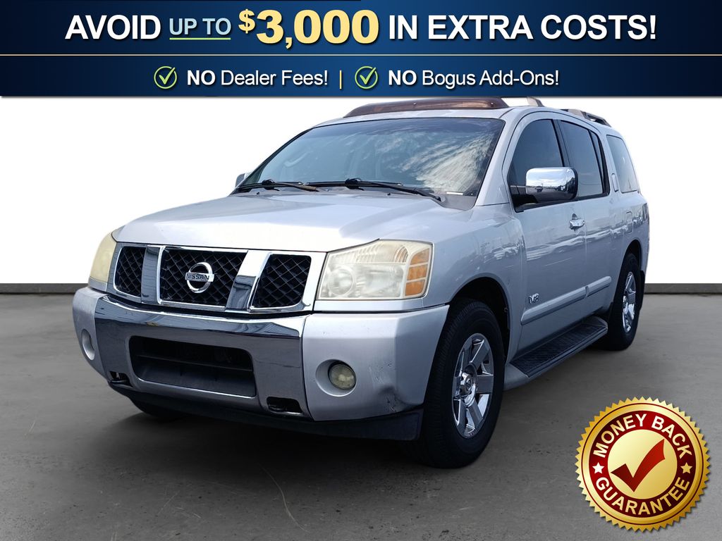 Silver Lightning 2007 Nissan Armada SUV / Crossover 5-Speed Automatic Overdrive