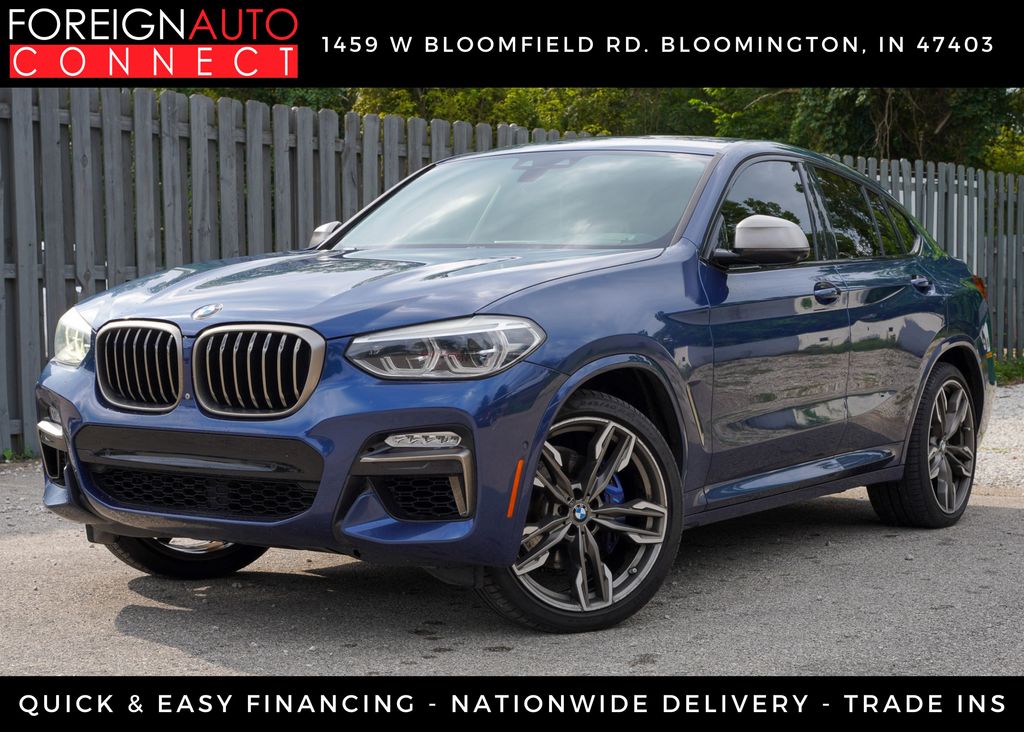 Phytonic Blue Metallic 2019 BMW X4 SUV / Crossover All-Wheel Drive 8-Speed Automatic